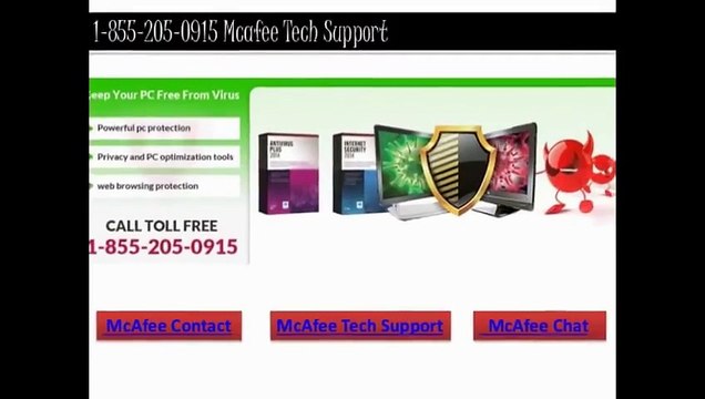 Call 1-855-205-0915 Mcafee Customer Service Technical Support