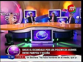Sigue el escándalo por los polémicos audios de Pampita y Vicuña