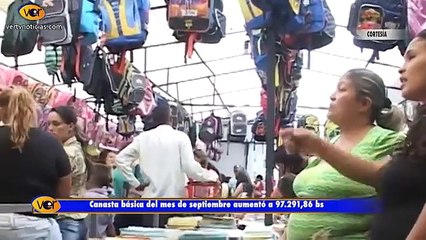 A casi 100 mil bolívares llegó la canasta básica