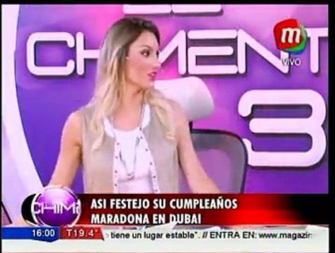 Así festejó su cumpleaños intimamente Maradona en Dubai