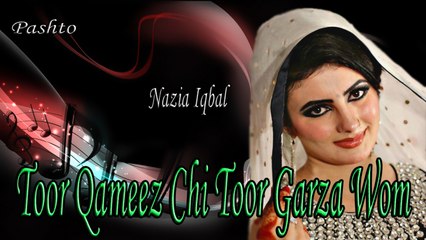 Nazia Iqbal - Toor Qameez Chi Toor Garza Wom