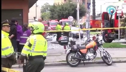 Explosión en Bogotá dejó 15 heridos
