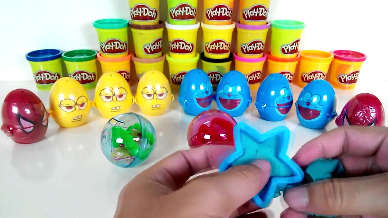 30 Surprise Eggs: DISNEY Surprise Eggs - LPS, Hello Kitty, Patrick SpongeBob, Daniel Tiger