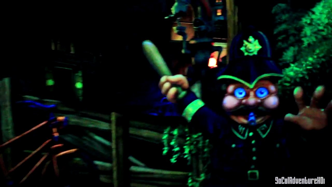 HD Low light - Mr. Toads Wild Ride HD POV - Disneyland. Fantasyland Attraction