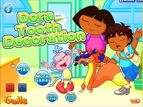 Dora The Explorer Online Games - Dora Hygiene Dentist Game