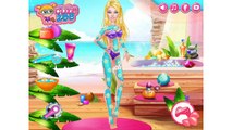 Barbie Beach Prep Baby Disney Princess Cartoon NEW Video For Girls Princess Barbie