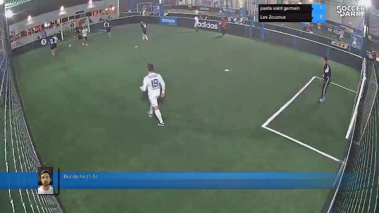 But de rui (1-5) - pastis saint germain Vs Les Zouzous - 02/11/15 21:30 - Bordeaux Soccer Park