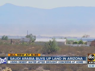 Saudi Arabia buys up land in Arizona