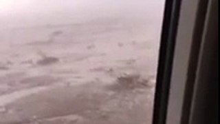 Ice flash flood first time in Saudi Arabia