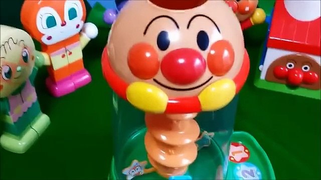 アンパンマン アニメ♥おもちゃ ガチャガチャみたいにコロコロ ボールで遊ぼう！Anpanman Toys Cartoon Animation
