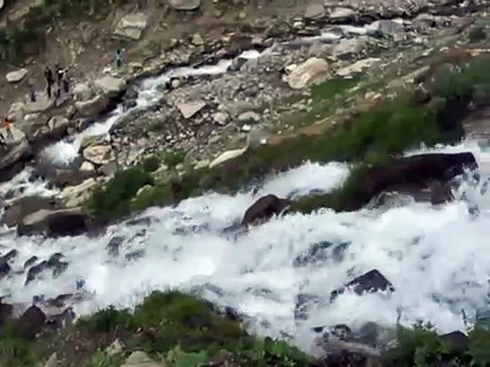 Beautiful Waterfall in Naran Kaghan Valley of Pakistan