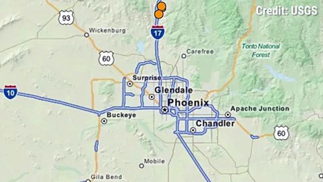 Earthquake Hits Arizona, United States - 2nd November 2015