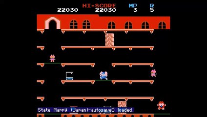 Mappy Playthrough [NES] - Level 1-10 2/2