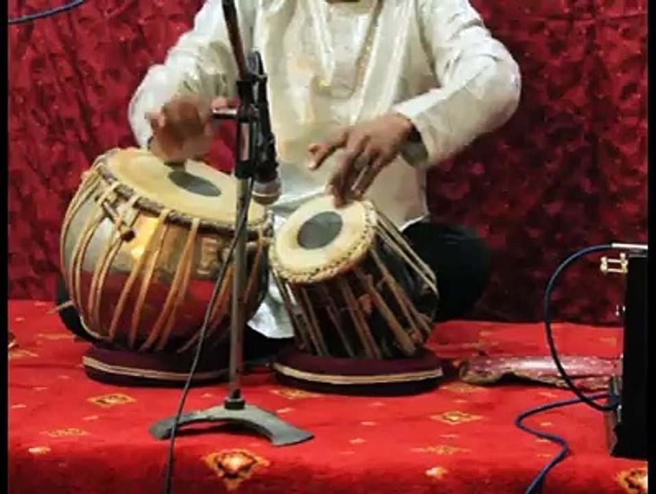 Sajawal Khan Roopak Taal Tabla Solo Part 1