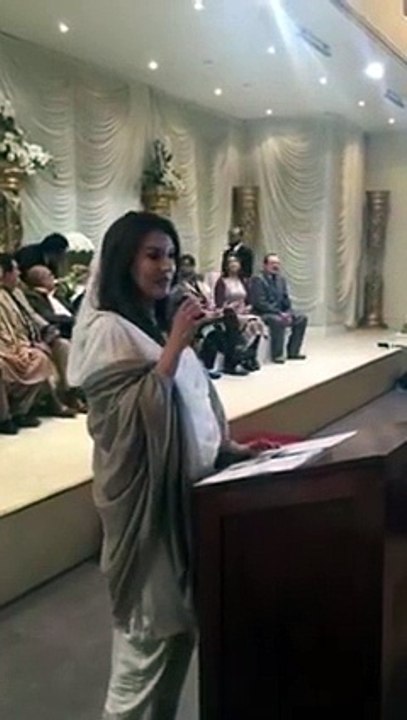 Reham's first public appearance after breakup - Reham Khan Addresses Media Conference In Manchester