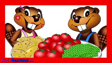 Vegetable Song - Kids Learn Vegetable Names, Teach Nursery Children Veggie Song