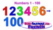 Numbers Counting 1-100 (French Lesson 03) CLIP - Kids Learn to Count in French, Easy Fran�