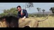 ✺ Kevin Richardson Van Gils A worlds first playing football with wild lions
