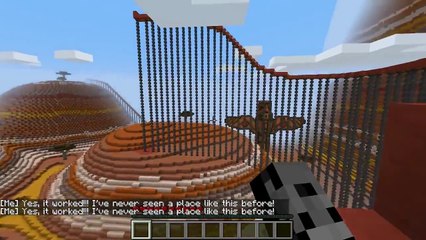 popularmmos Minecraft DIMENSION ROLLERCOASTER ADVENTURE THROUGH UNIVERSES! Custom Map
