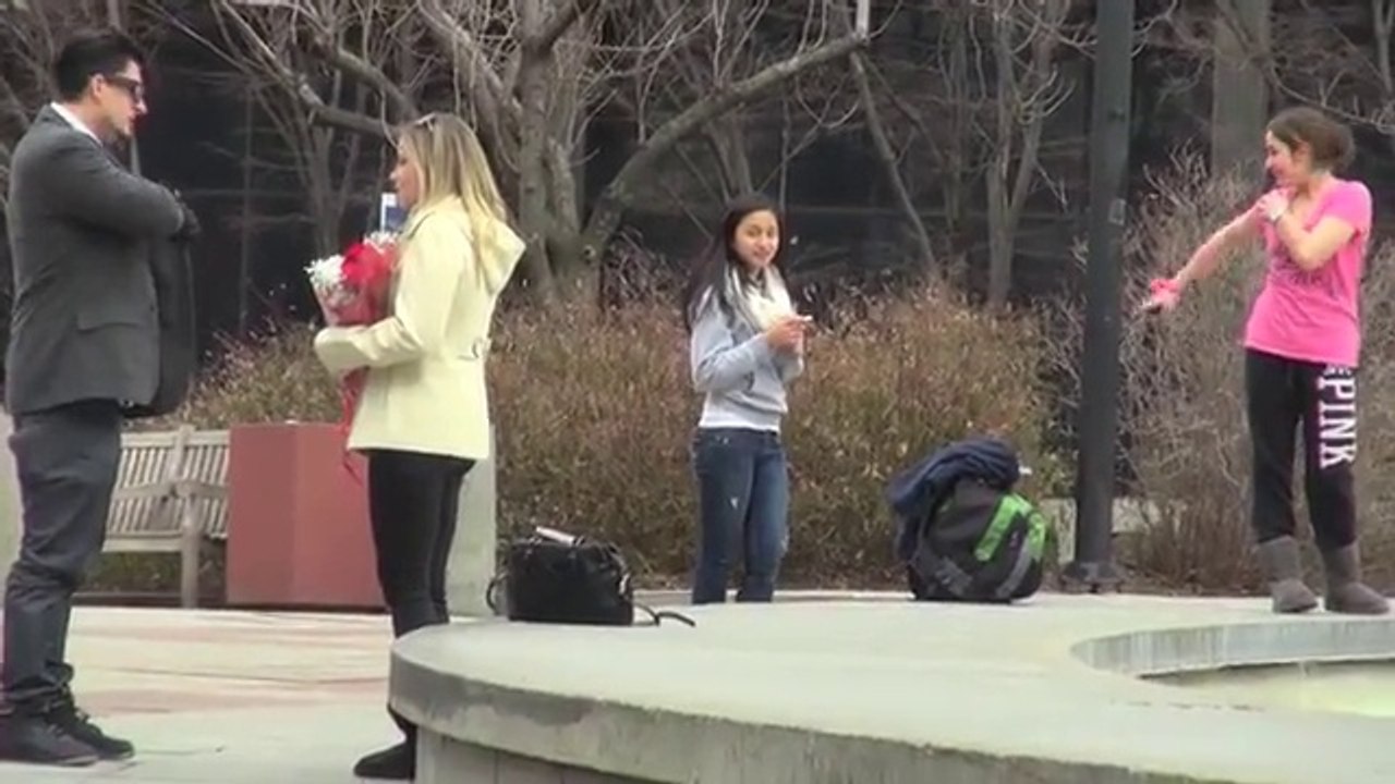 VALENTINE'S DAY PROPOSAL PRANK!