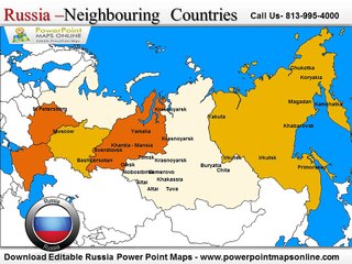 Russia Powerpoint Maps