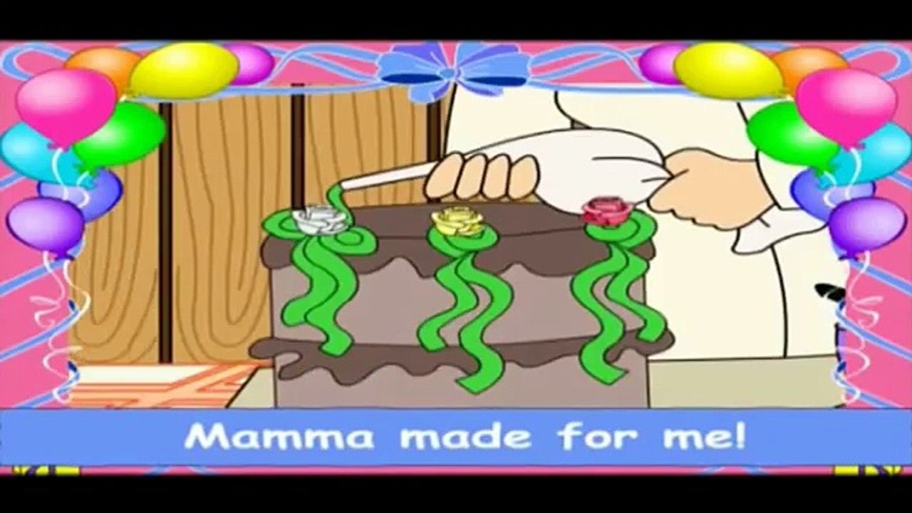 Chocolate Cake   Animated Rhymes for Children