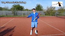 Ready Position For Forehand and Backhand