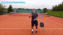 Tennis Serve Lesson | How To Serve With A Chopper Grip & Fix The Waiter Position