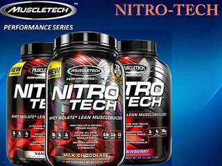 Muscletech Nitro Tech Performance Series Whey Protein