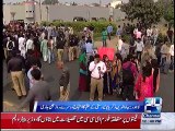 Bahauddin Zakariya University students protest continues on the second day