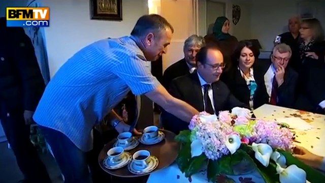 François Hollande s'explique sur sa visite préparée à Lucette à Nancy