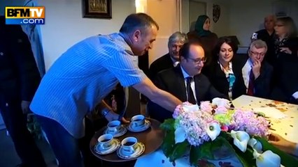 François Hollande s'explique sur sa visite préparée à Lucette à Nancy