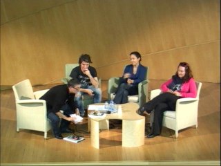 Table ronde : la Série noire avec Aurélien Masson, Elsa Marpeau et Brigitte Gauthier
