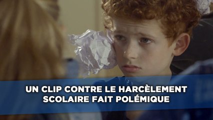 Un clip contre le harcèlement scolaire fait polémique