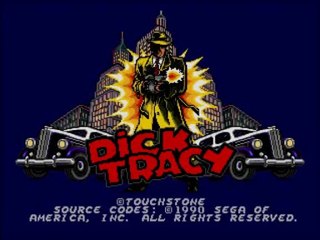 Dick Tracy Sega Megadrive Test 42