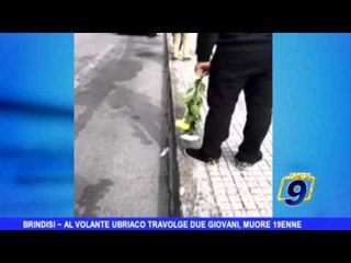 BRINDISI | Al volante travolge due giovani, muore 19enne