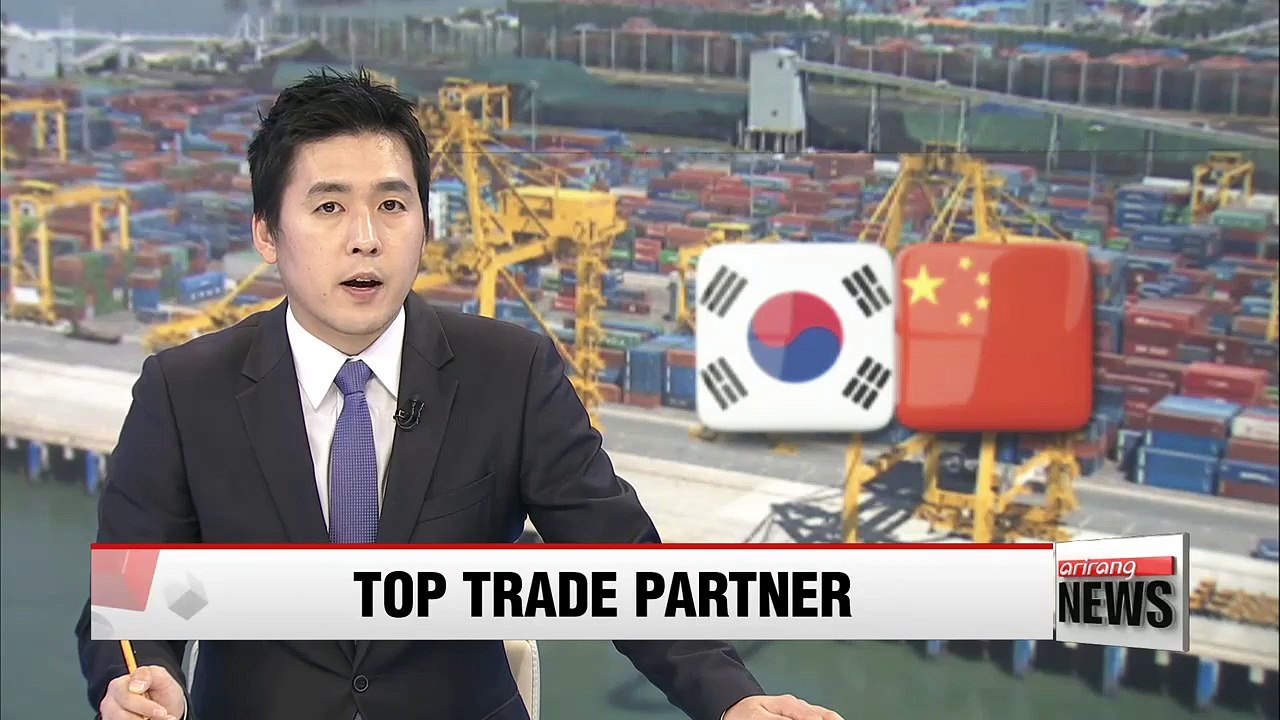 Korea's trade dependence on China surpasses 23% for first time