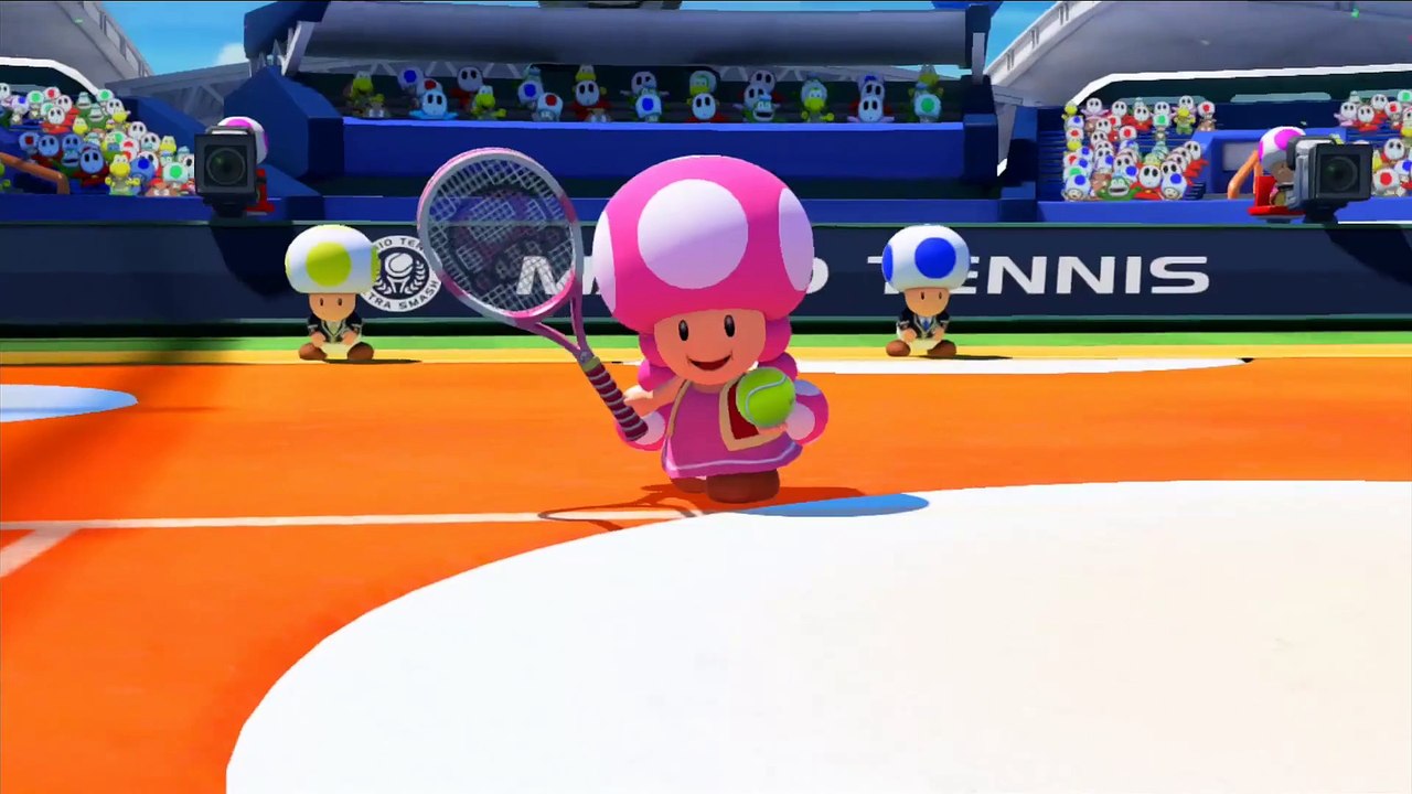 Mario Tennis Ultra Smash - Toadette Trailer - Vidéo Dailymotion