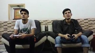 Boys playing video game - Funny pashto clip