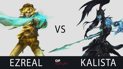 [Highlights] Ezreal vs Kalista - SKT T1 Faker EUW LOL SoloQ