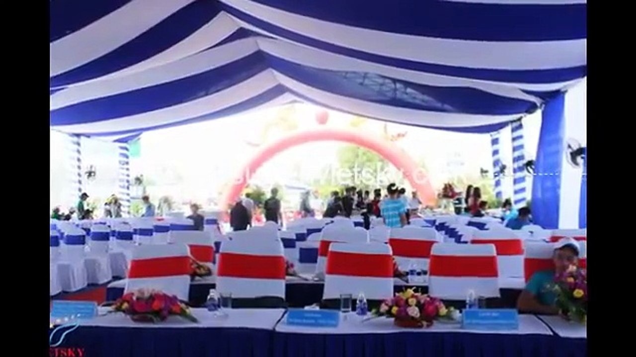 Cho thuê nhà bạt sự kiện giá rẻ tại HCM, Cho thuê nhà bạt-0932687477