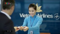 Quảng cáo trên tivi-Quảng cáo Vietnam Airline với dịch vụ trực tuyến - Vietnam Airline sải cánh vươn cao