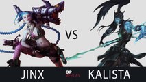 [Highlights] Jinx vs Kalista - SKT T1 Faker vs Bang, EUW LOL SoloQ