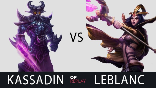 [Highlights] Kassadin vs LeBlanc - SKT T1 Faker vs KOO Kuro, EUW LOL SoloQ