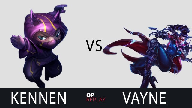 [Highlights] Kennen vs Vayne - FNC Rekkles EUW LOL SoloQ