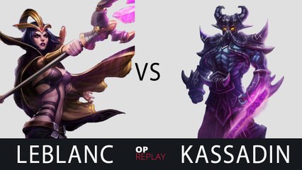 [Highlights] LeBlanc vs Kassadin - SKT T1 Faker EUW LOL SoloQ