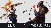 [Highlights] Lux vs Twisted Fate - SKT T1 Faker EUW LOL SoloQ
