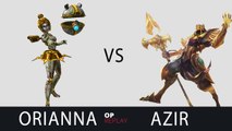 [Highlights] Orianna vs Azir - SKT T1 Faker EUW LOL SoloQ