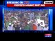kashmiri protesters waving flags of Jaish-e-Muhammad - Jammu Kashmir