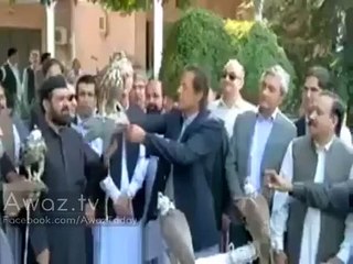 PTI Chief Imran Khan setting free falcons in Peshawar today!